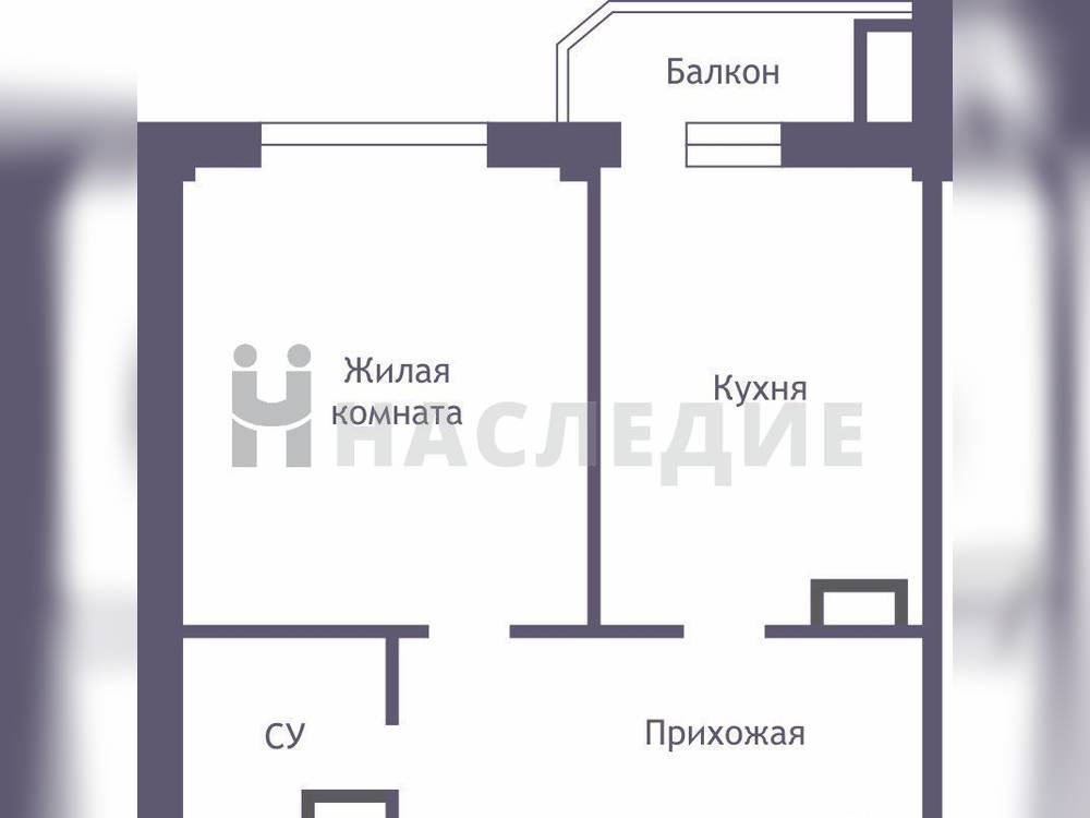 1-комнатная квартира, 55 м2 11/12 этаж, ул. Буачидзе - фото 7